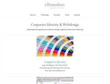 Tablet Screenshot of elbmedien.de